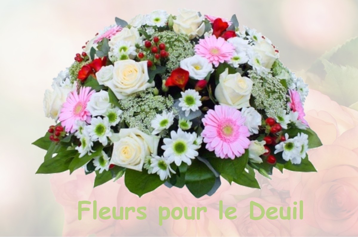 fleurs deuil MONTGEARD